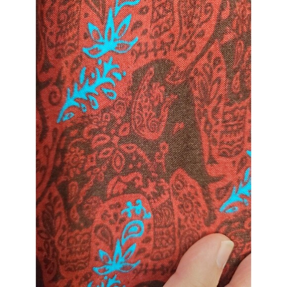 The Elephant Pants Rayon Geo Print Longline Open Front Jacket/Topper Size L/XL - Picture 5 of 5